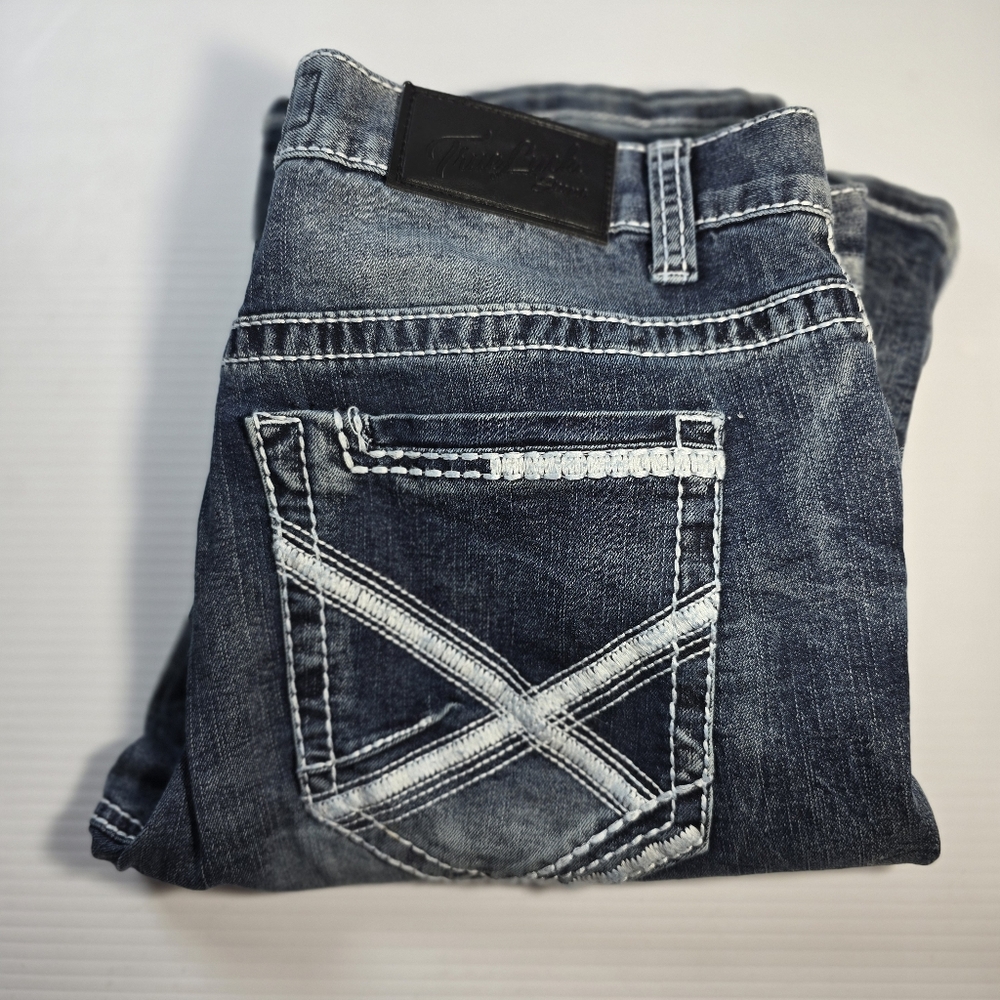 Men's Blue Jeans - Picture 4 of 5